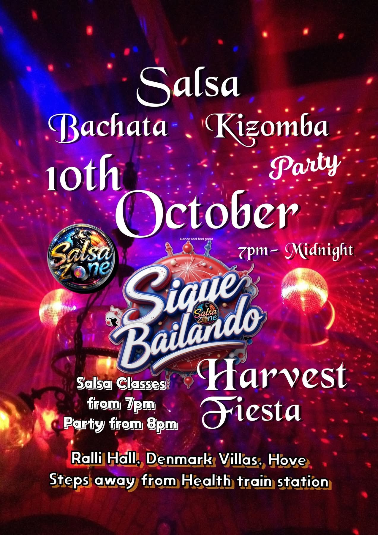 Sigue Bailando Harvest Fiesta poster