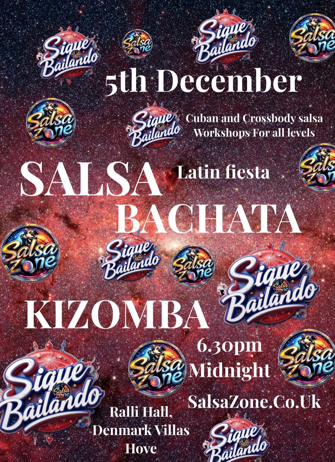 Sigue Bailando Last Chapter 26 Latin dance event poster